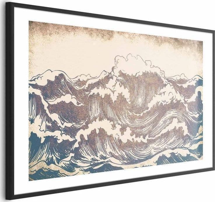 Poster - Giant Waves in Poster e stampe Collezione Casa - Trebisacce, commercioVirtuoso.it