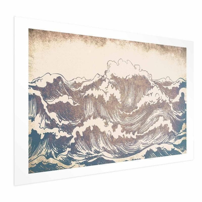 Poster - Giant Waves in Poster e stampe Collezione Casa - Trebisacce, commercioVirtuoso.it