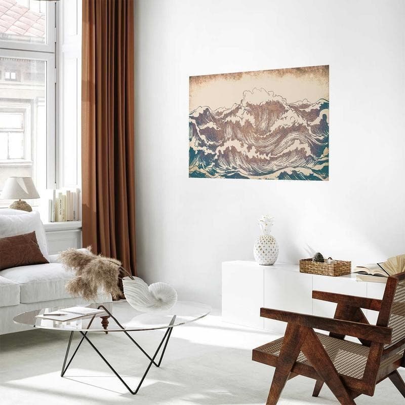 Poster - Giant Waves in Poster e stampe Collezione Casa - Trebisacce, commercioVirtuoso.it