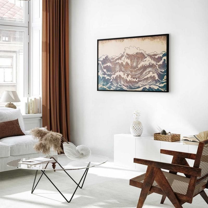 Poster - Giant Waves in Poster e stampe Collezione Casa - Trebisacce, commercioVirtuoso.it