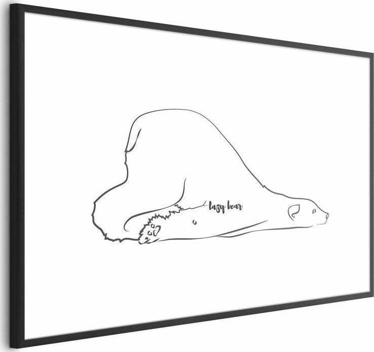 Poster - Lazy Bear in Poster e stampe Collezione Casa - Trebisacce, commercioVirtuoso.it