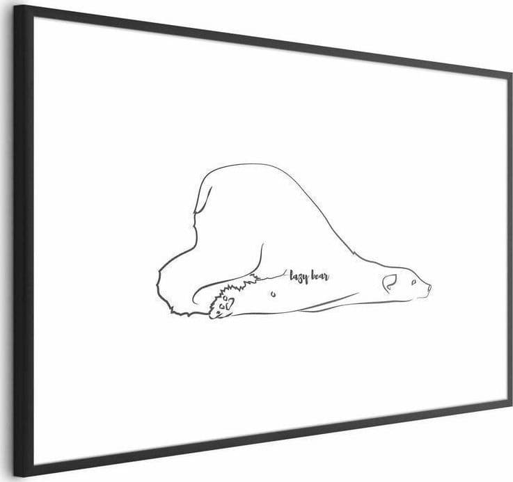 Poster - Lazy Bear in Poster e stampe Collezione Casa - Trebisacce, commercioVirtuoso.it