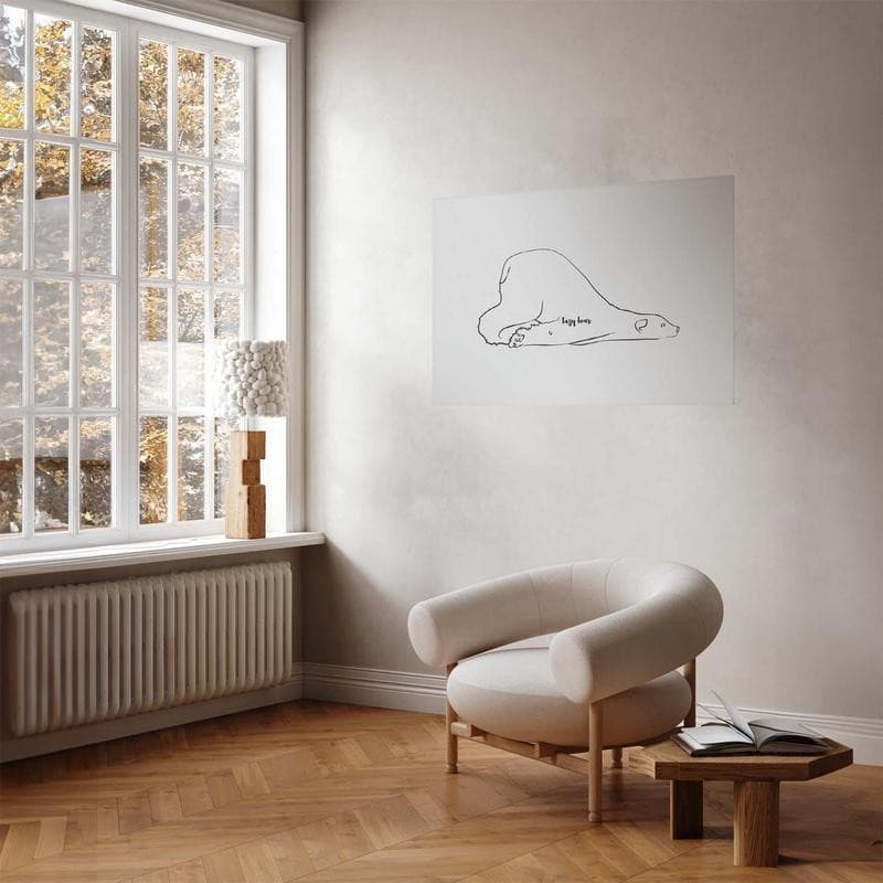 Poster - Lazy Bear in Poster e stampe Collezione Casa - Trebisacce, commercioVirtuoso.it
