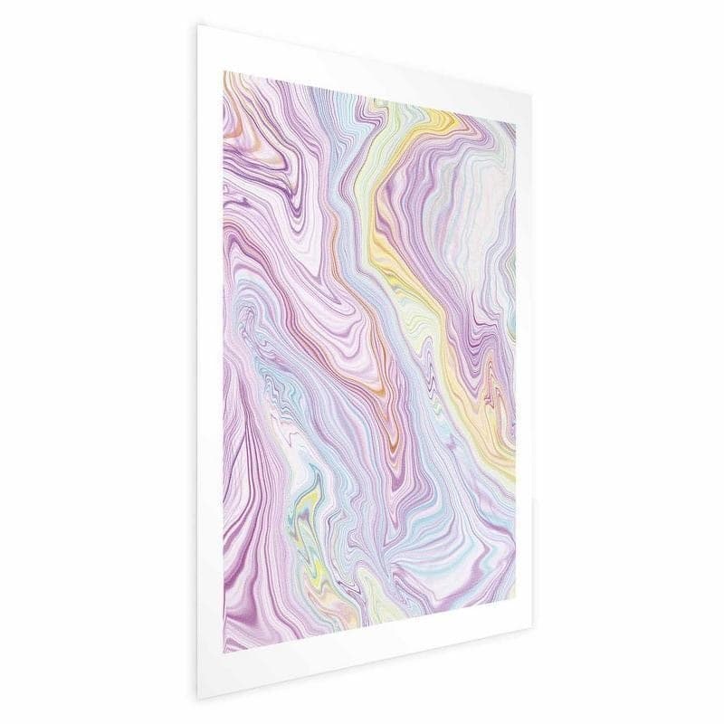 Poster - Colorful Dream - abstract shapes in pastel shades in Poster e stampe Collezione Casa - Trebisacce, commercioVirtuoso.it