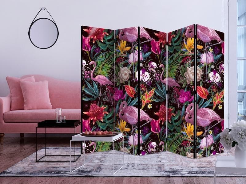 Paravento Colorful Exotic II [divisori da interno] in Paraventi Collezione Casa - Trebisacce, commercioVirtuoso.it