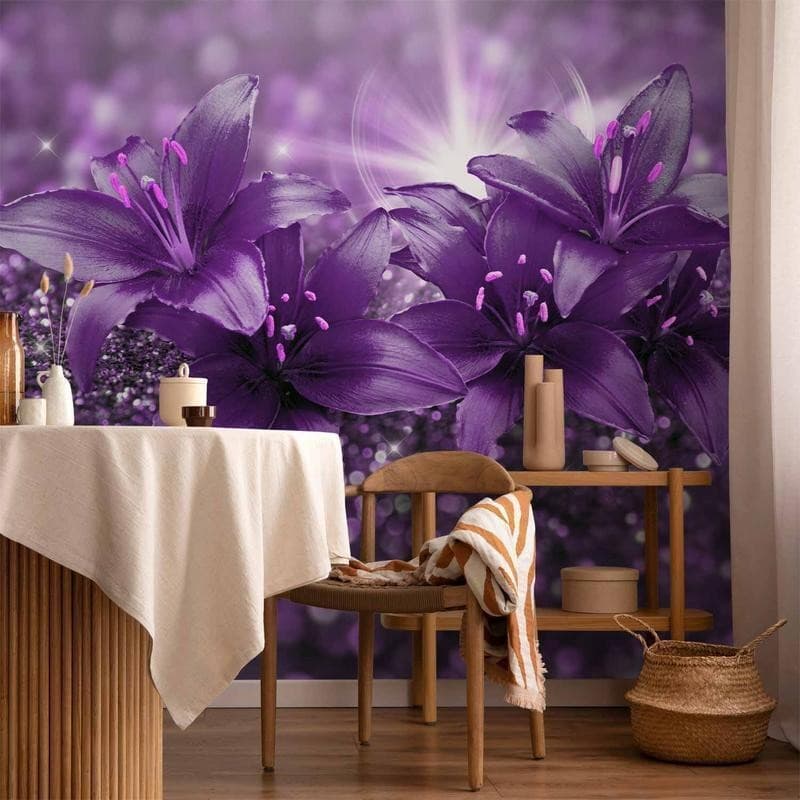 Fotomurale Masterpiece of Purple in Carta da parati Collezione Casa - Trebisacce, commercioVirtuoso.it