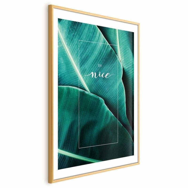 Poster - Be Nice in Poster e stampe Collezione Casa - Trebisacce, commercioVirtuoso.it