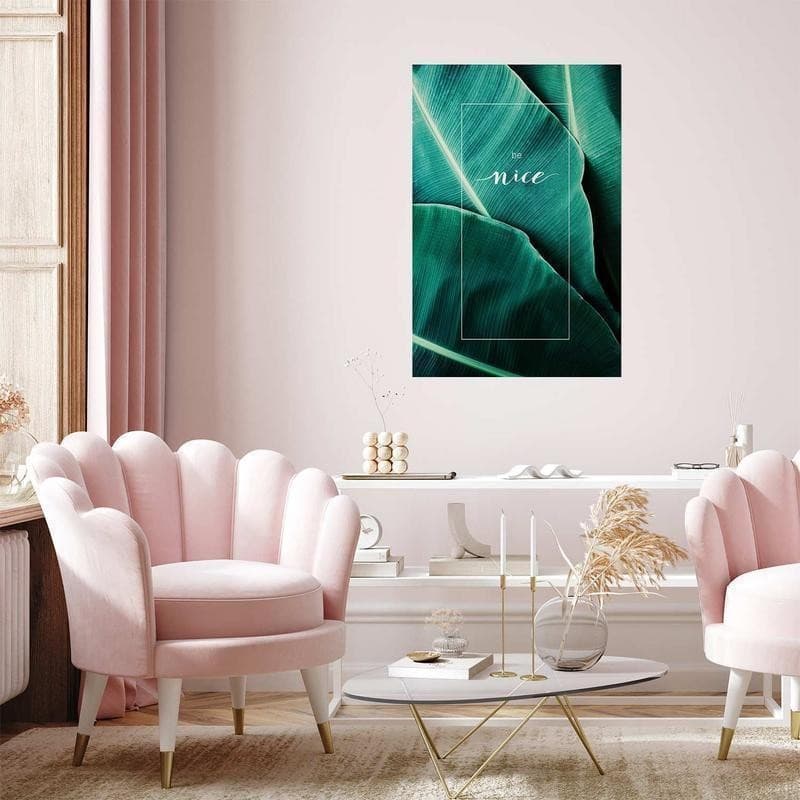 Poster - Be Nice in Poster e stampe Collezione Casa - Trebisacce, commercioVirtuoso.it