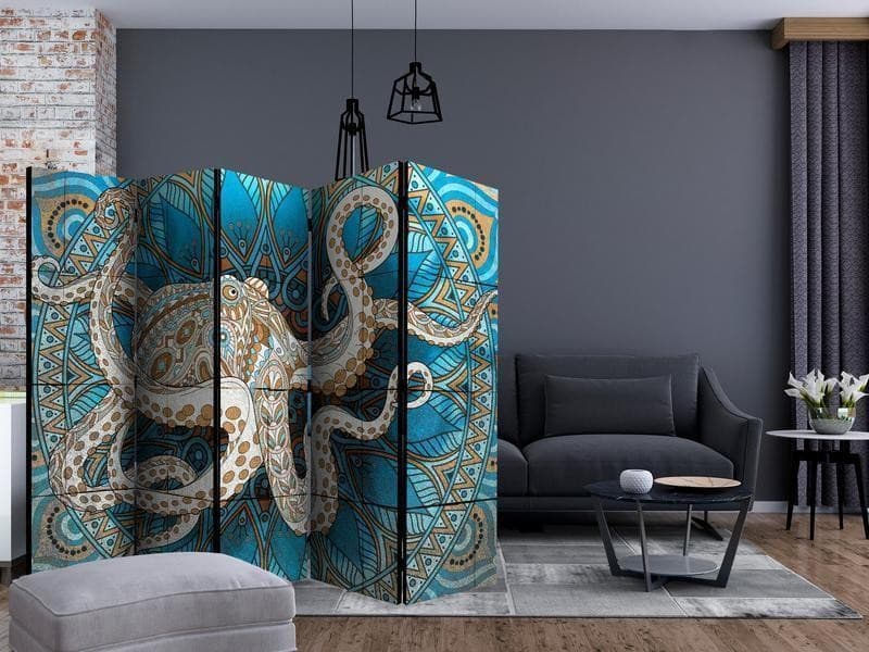 Paravento Zen Octopus II [Room Dividers] in Paraventi Collezione Casa - Trebisacce, commercioVirtuoso.it