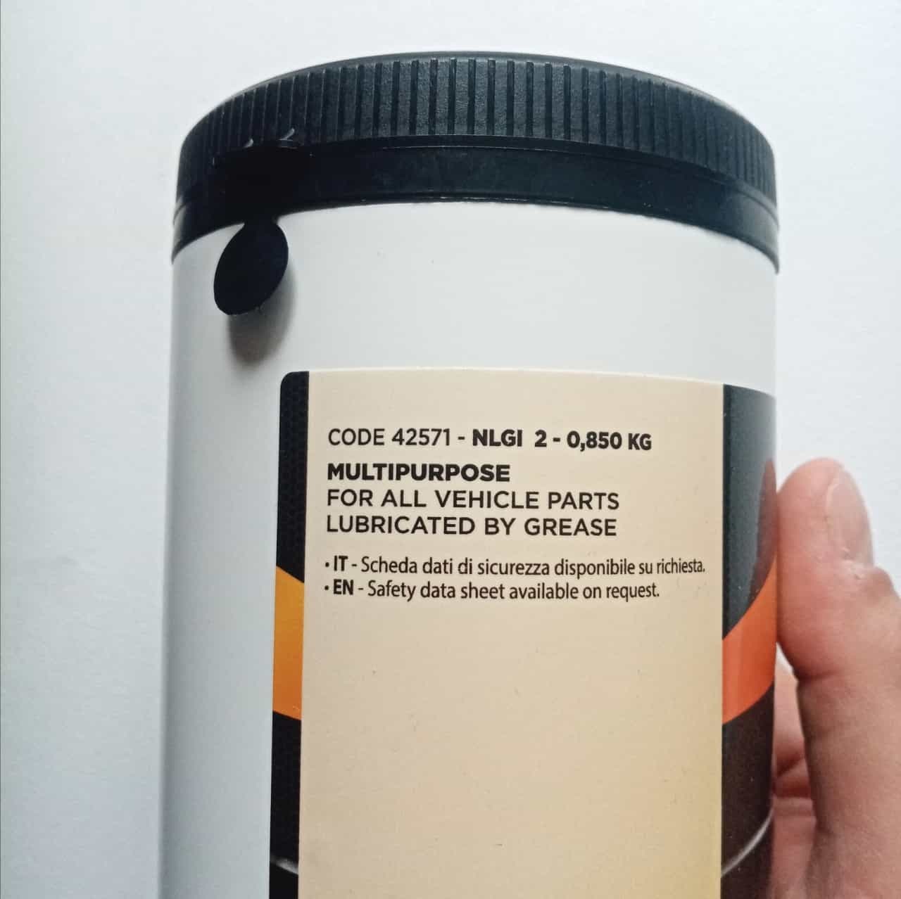 Arexons NLGI 2 Pro 850gr grasso ambrato multiuso base litio in Lubrificanti Aloiserw.com - Altomonte, commercioVirtuoso.it