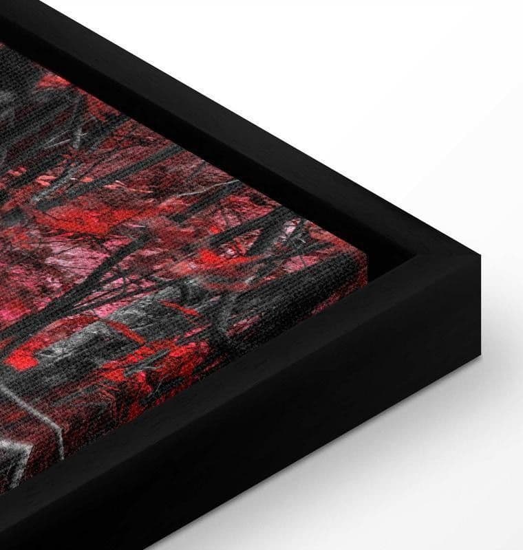 Quadro Cascade of Thoughts (1 Part) Wide Red in Poster e stampe Collezione Casa - Trebisacce, commercioVirtuoso.it