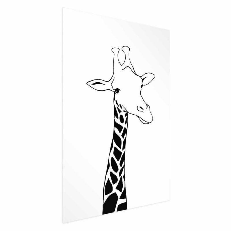 Poster - Checkered Neck in Poster e stampe Collezione Casa - Trebisacce, commercioVirtuoso.it