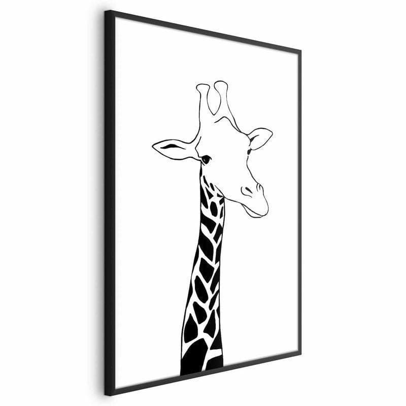 Poster - Checkered Neck in Poster e stampe Collezione Casa - Trebisacce, commercioVirtuoso.it