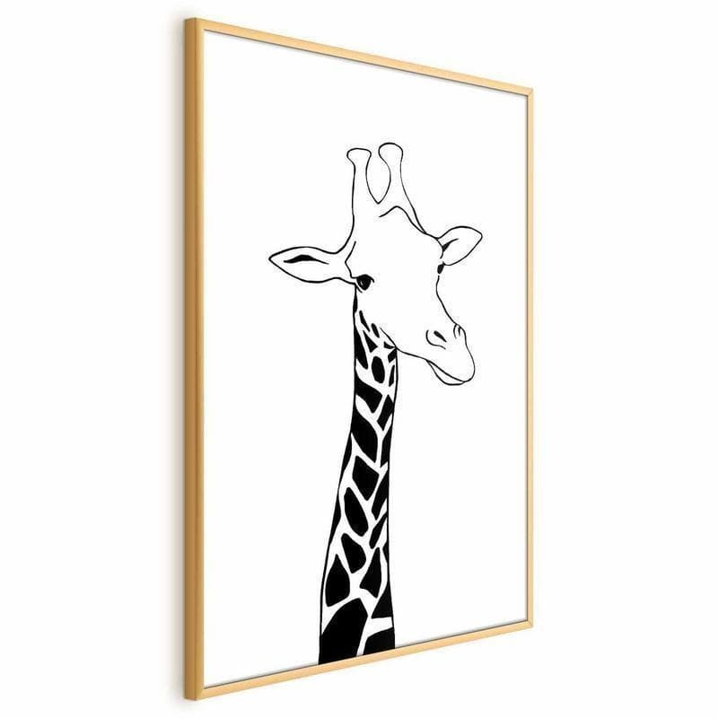 Poster - Checkered Neck in Poster e stampe Collezione Casa - Trebisacce, commercioVirtuoso.it