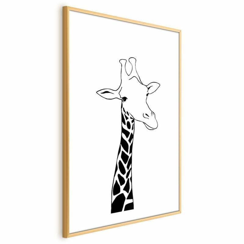 Poster - Checkered Neck in Poster e stampe Collezione Casa - Trebisacce, commercioVirtuoso.it