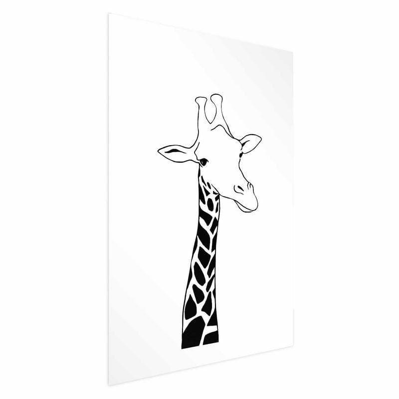 Poster - Checkered Neck in Poster e stampe Collezione Casa - Trebisacce, commercioVirtuoso.it