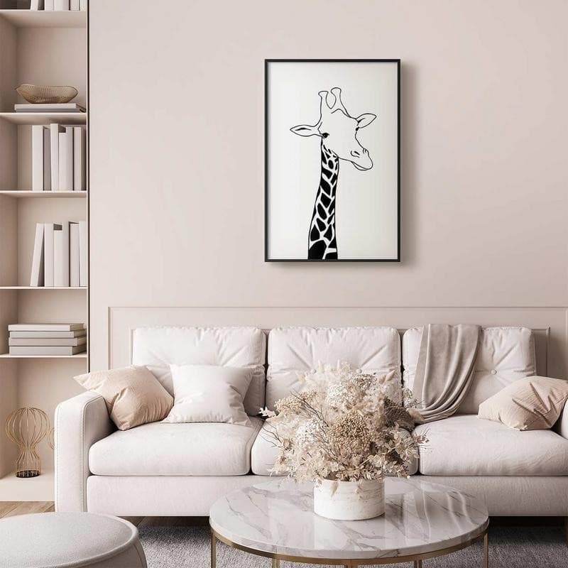 Poster - Checkered Neck in Poster e stampe Collezione Casa - Trebisacce, commercioVirtuoso.it