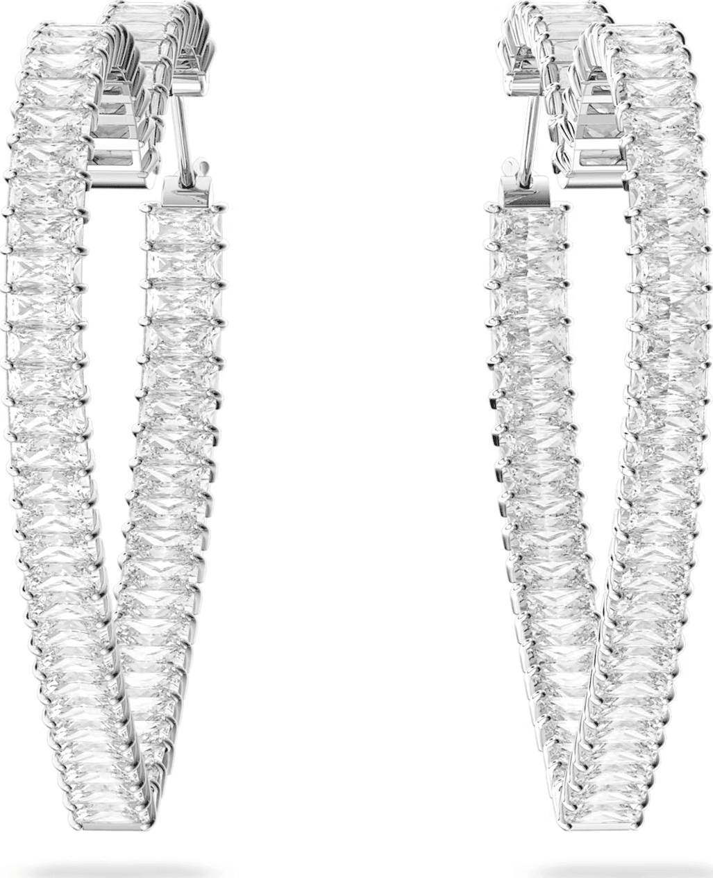 Swarovski  Orecchini a cerchio Matrix in Orecchini Alba Gioielli - Casoria, commercioVirtuoso.it