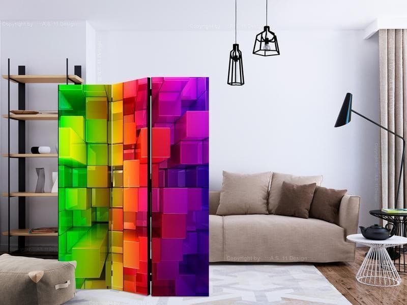 Paravento Colour jigsaw [Room Dividers] in Paraventi Collezione Casa - Trebisacce, commercioVirtuoso.it