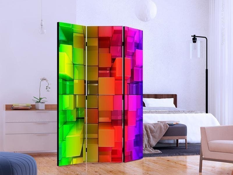 Paravento Colour jigsaw [Room Dividers] in Paraventi Collezione Casa - Trebisacce, commercioVirtuoso.it