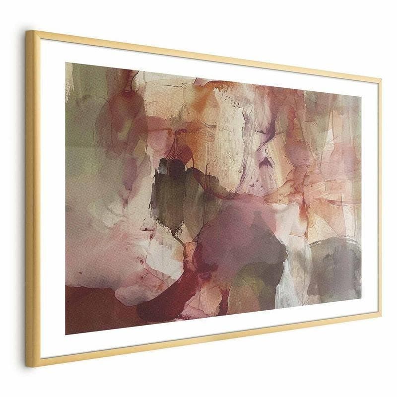 Poster - Spring Composition - glimmers and forms in watercolor technique in Poster e stampe Collezione Casa - Trebisacce, commercioVirtuoso.it