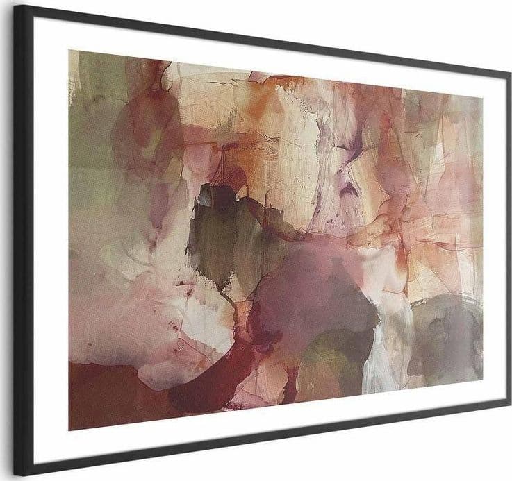Poster - Spring Composition - glimmers and forms in watercolor technique in Poster e stampe Collezione Casa - Trebisacce, commercioVirtuoso.it