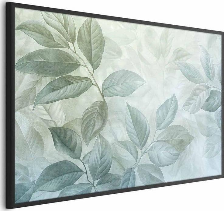 Poster - Mint Leaves - large botanical motif in Poster e stampe Collezione Casa - Trebisacce, commercioVirtuoso.it