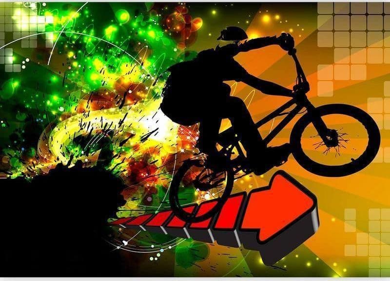 Fotomurale Bicycle Tricks in Kit di magia e accessori Collezione Casa - Trebisacce, commercioVirtuoso.it