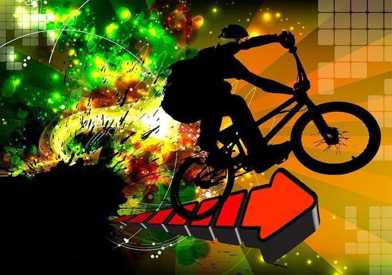 Fotomurale Bicycle Tricks in Kit di magia e accessori Collezione Casa - Trebisacce, commercioVirtuoso.it