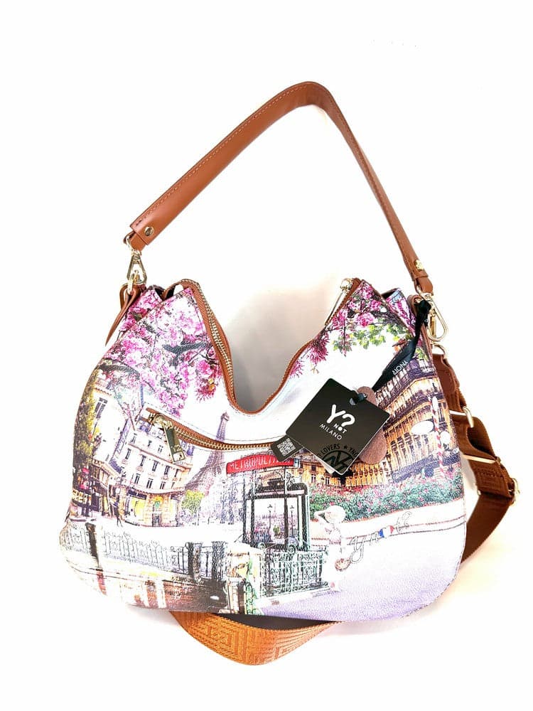 YNOT Hobo Bag donna YES Emily in Paris in Borse a spalla Calzature Durello - Agna, commercioVirtuoso.it