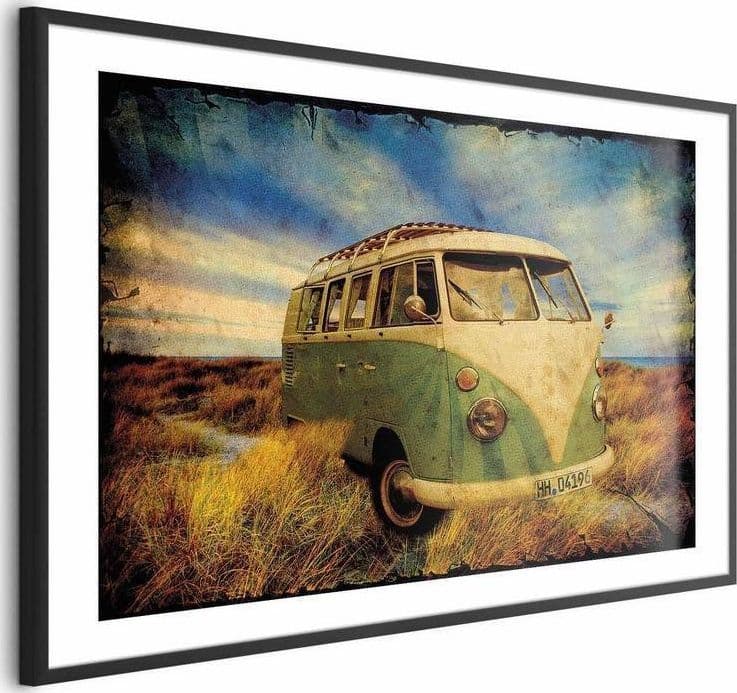 Poster - Retro Bus in Poster e stampe Collezione Casa - Trebisacce, commercioVirtuoso.it