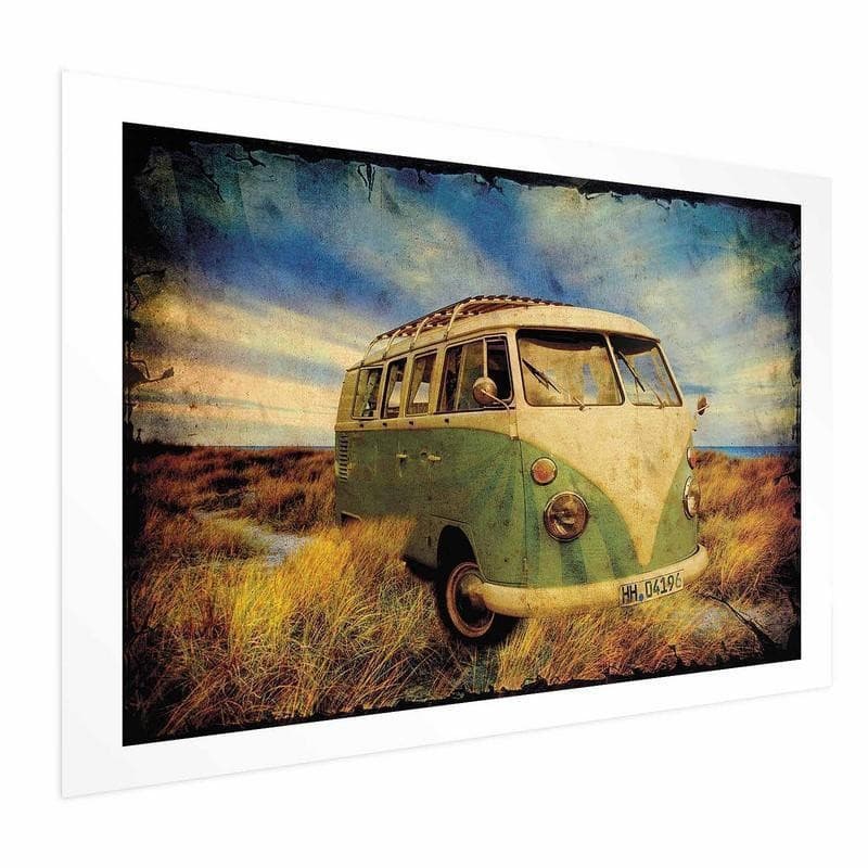 Poster - Retro Bus in Poster e stampe Collezione Casa - Trebisacce, commercioVirtuoso.it