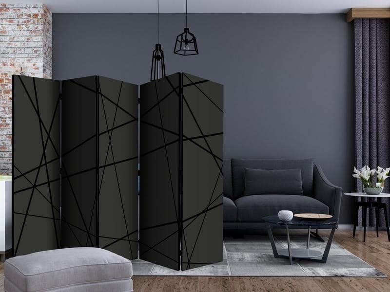 Paravento Dark Intersection II [Room Dividers] in Paraventi Collezione Casa - Trebisacce, commercioVirtuoso.it