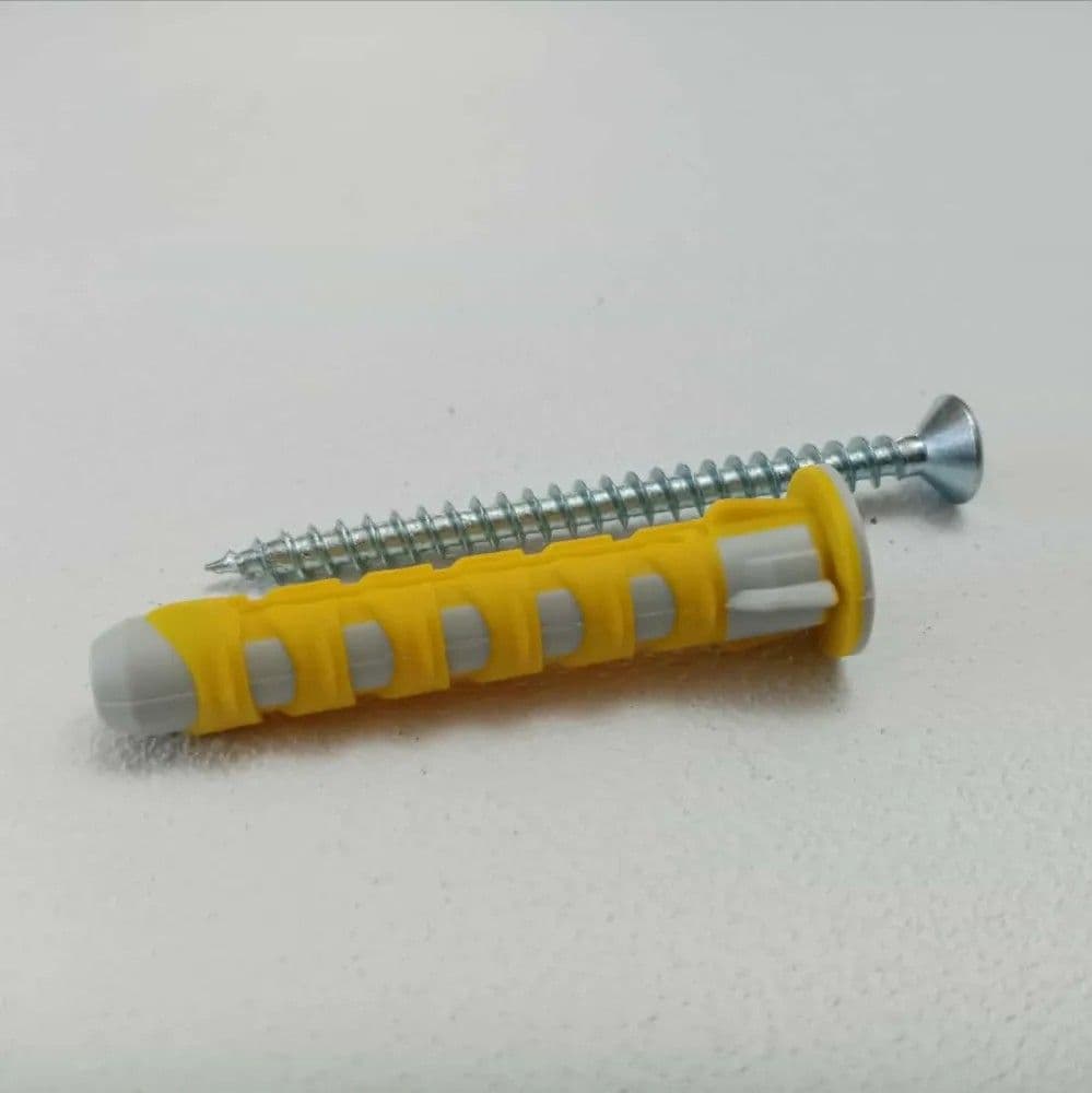 Nobex ECM2 tassello bimateriale universale da 8mm con vite - 80pz in Kit di bulloni e dadi Aloiserw.com - Altomonte, commercioVirtuoso.it