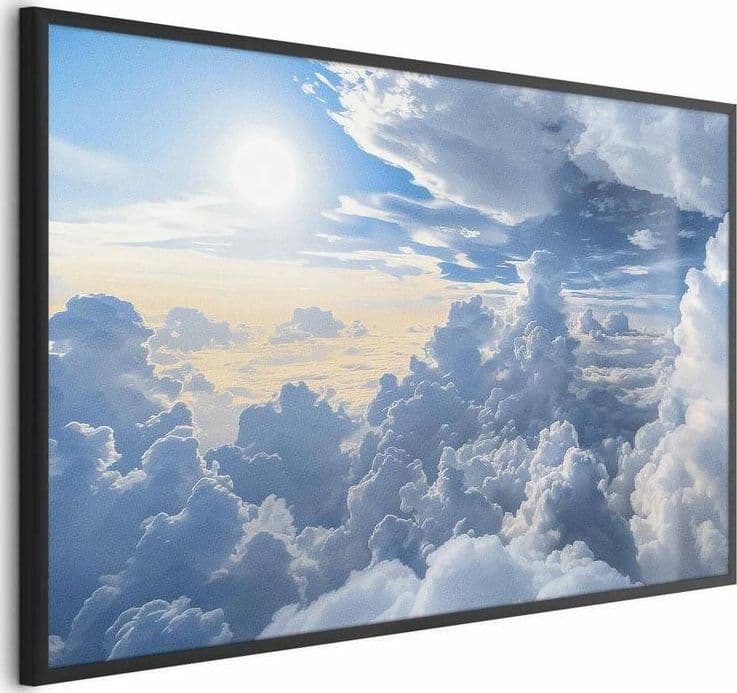 Poster - Symphony of Light: Sun and Clouds Playing Together on a Beautiful Sky in Poster e stampe Collezione Casa - Trebisacce, commercioVirtuoso.it