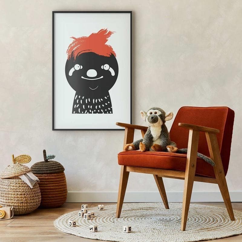 Poster - Crazy Sloth in Poster e stampe Collezione Casa - Trebisacce, commercioVirtuoso.it