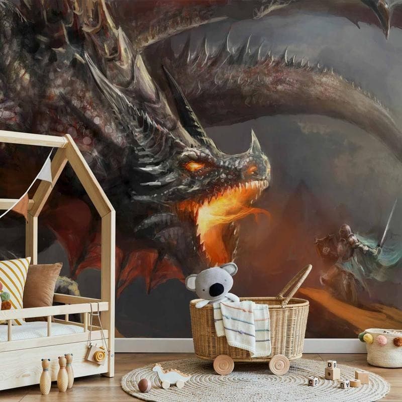 Fotomurale adesivo  Fuoco del drago