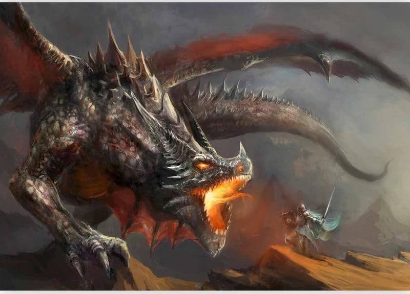 Fotomurale adesivo Fuoco del drago in Carta da parati Collezione Casa - Trebisacce, commercioVirtuoso.it