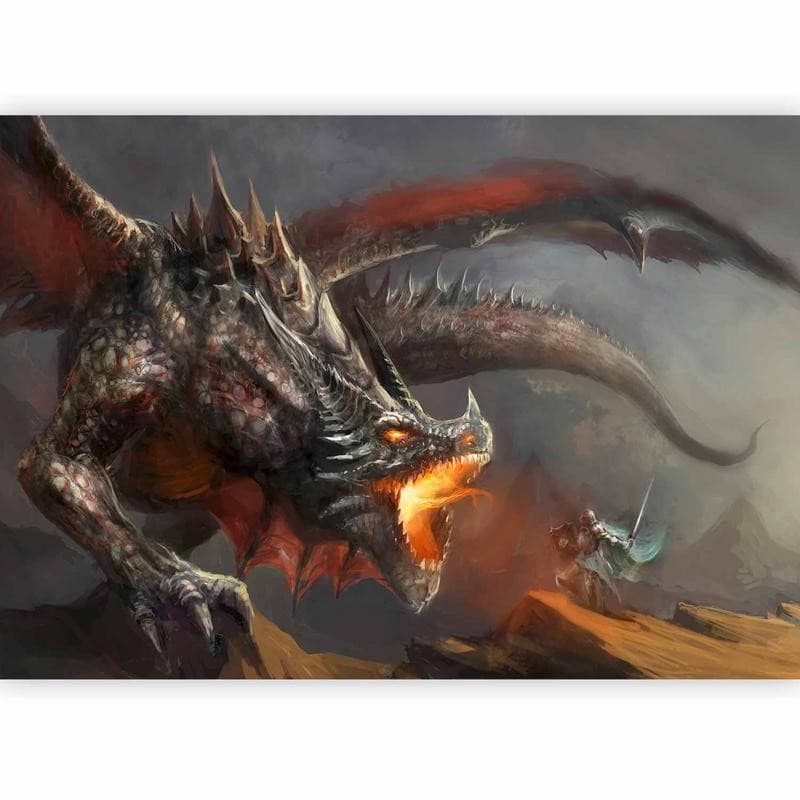 Fotomurale adesivo Fuoco del drago in Carta da parati Collezione Casa - Trebisacce, commercioVirtuoso.it