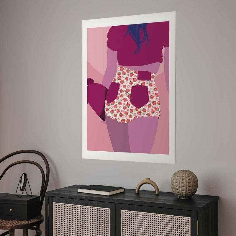 Poster - Strawberry Shorts in Poster e stampe Collezione Casa - Trebisacce, commercioVirtuoso.it