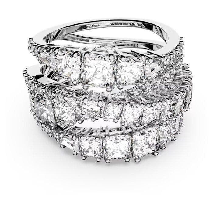 SWAROVSKI - Anello Hyperbola Taglio misto, Bianco, Placcato rodio in Anelli Alba Gioielli - Casoria, commercioVirtuoso.it