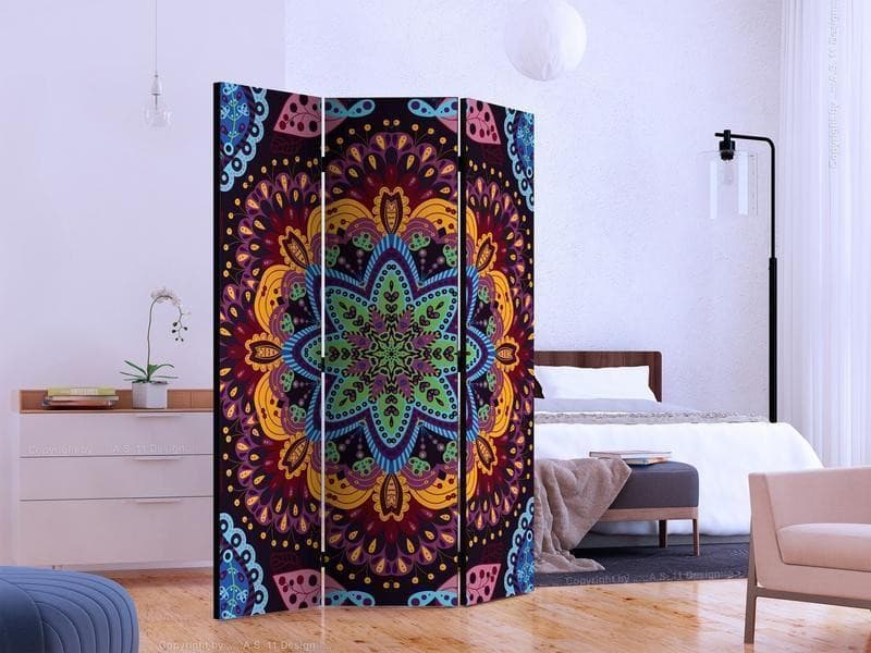 Paravento Colourful Kaleidoscope [divisori da interno] in Paraventi Collezione Casa - Trebisacce, commercioVirtuoso.it