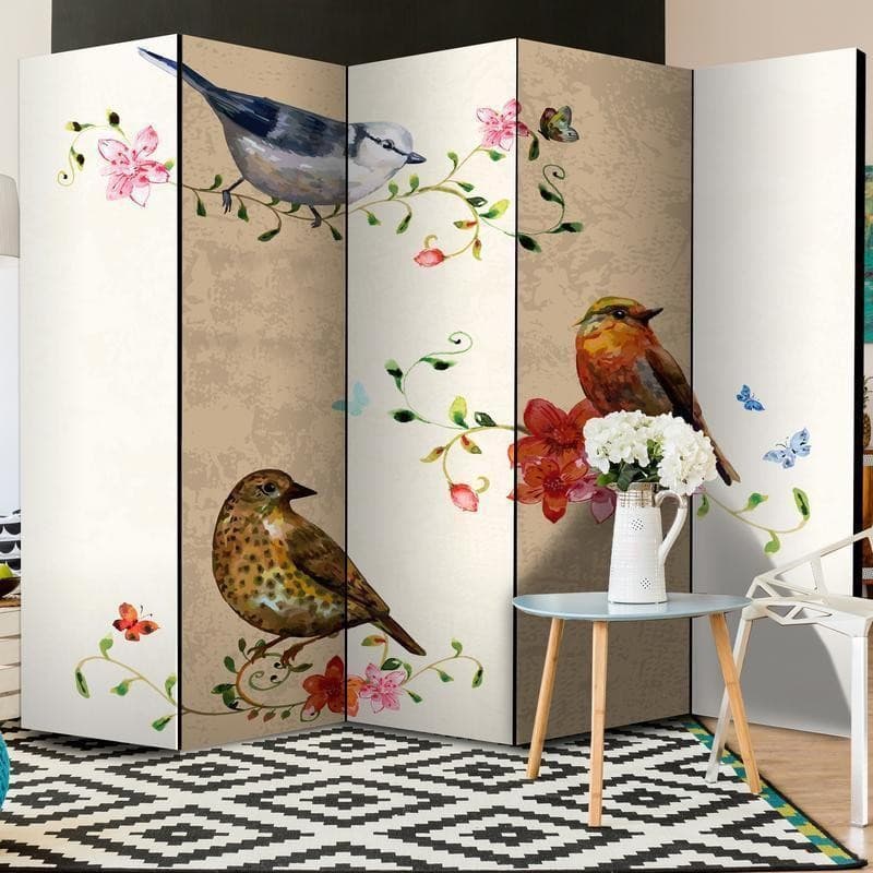 Paravento Bird Song II [divisori da interno] in Paraventi Collezione Casa - Trebisacce, commercioVirtuoso.it