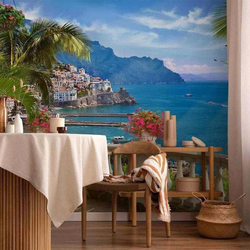 Fotomurale adesivo Mediterranean Paradise in Murales adesivi Collezione Casa - Trebisacce, commercioVirtuoso.it