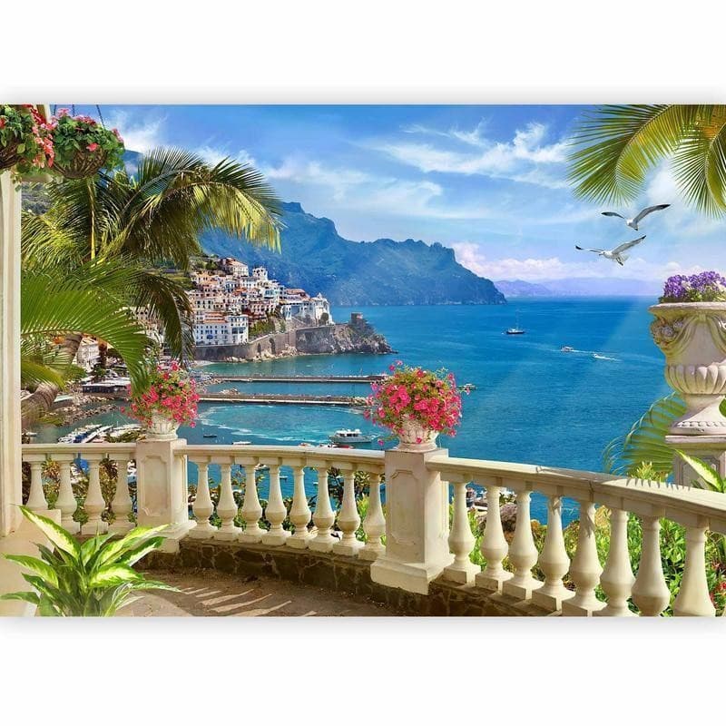 Fotomurale adesivo Mediterranean Paradise in Murales adesivi Collezione Casa - Trebisacce, commercioVirtuoso.it