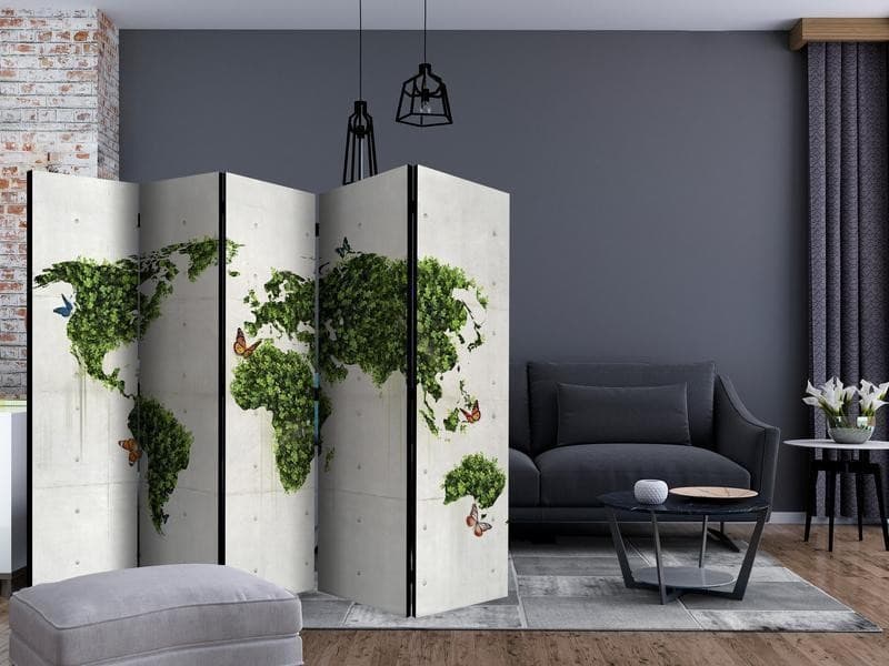 Paravento The butterfly garden II [Room Dividers] in Paraventi Collezione Casa - Trebisacce, commercioVirtuoso.it