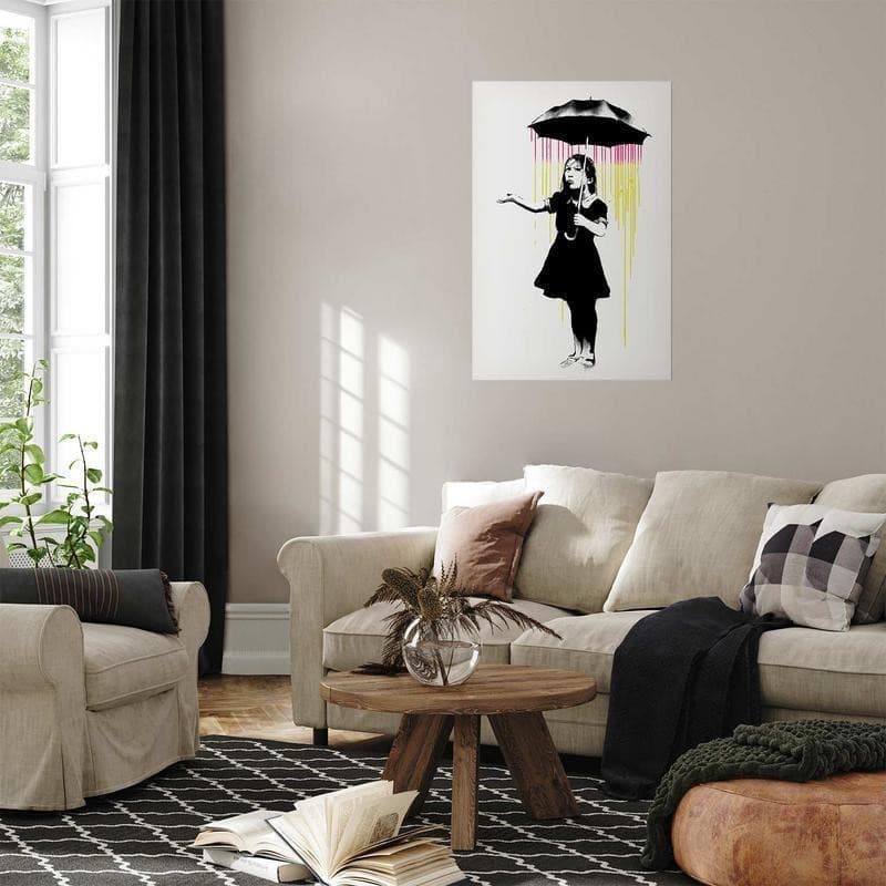 Poster - Girl with an Umbrella in Poster e stampe Collezione Casa - Trebisacce, commercioVirtuoso.it