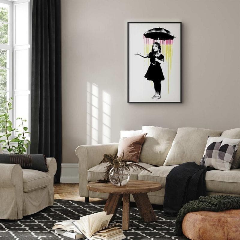 Poster - Girl with an Umbrella in Poster e stampe Collezione Casa - Trebisacce, commercioVirtuoso.it