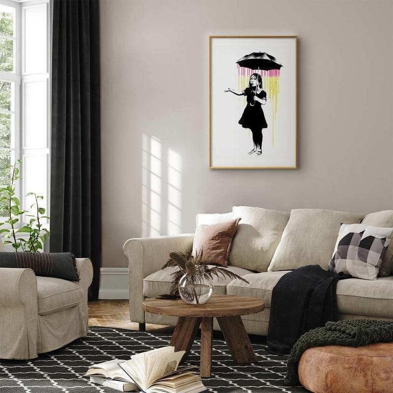 Poster - Girl with an Umbrella in Poster e stampe Collezione Casa - Trebisacce, commercioVirtuoso.it