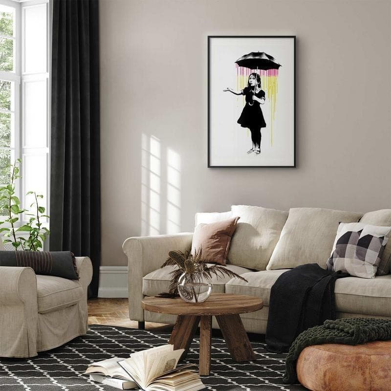 Poster - Girl with an Umbrella in Poster e stampe Collezione Casa - Trebisacce, commercioVirtuoso.it